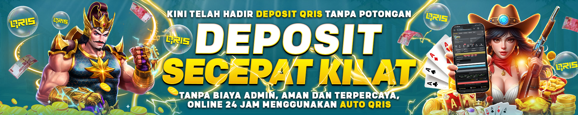 DEPOSIT QRIS SAKAUSLOT